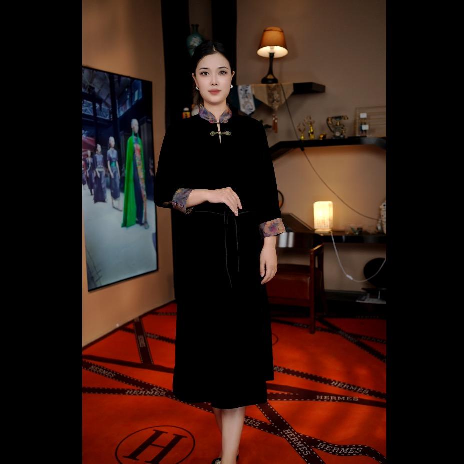五月真丝香云纱
