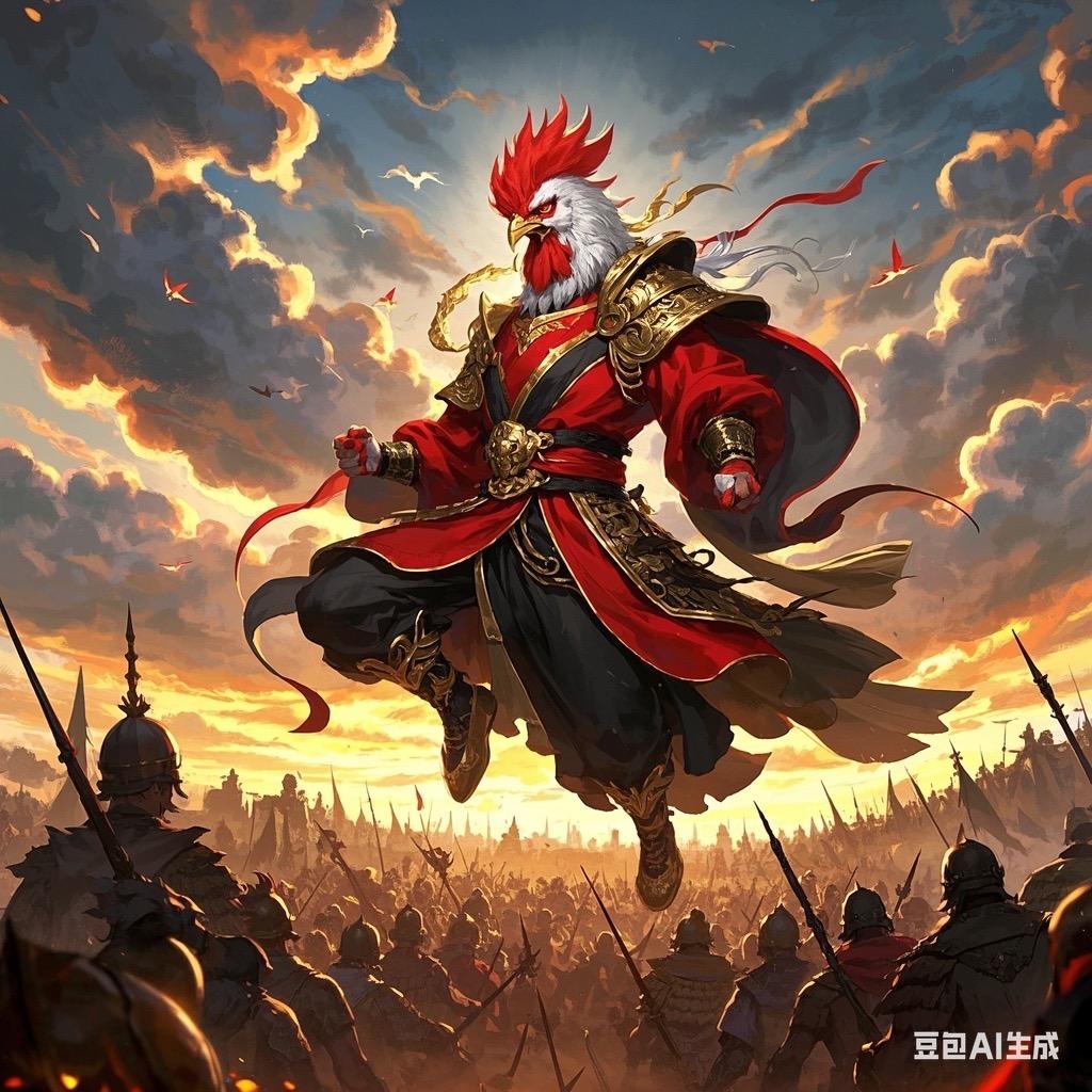 比鸡仙人2。（手涂）