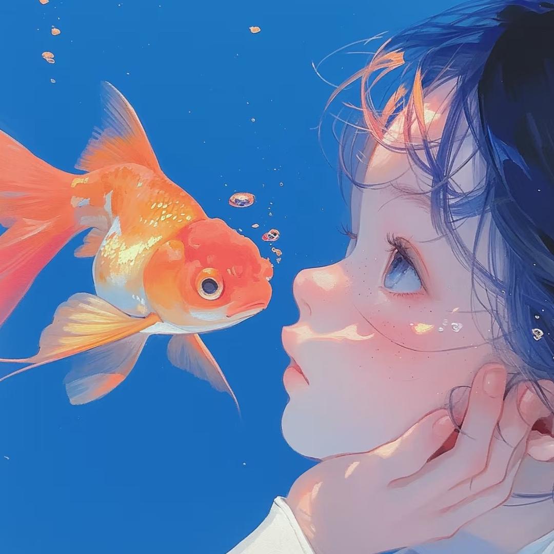 一条小丑鱼