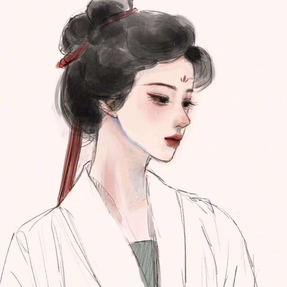 骆骆画瓷器