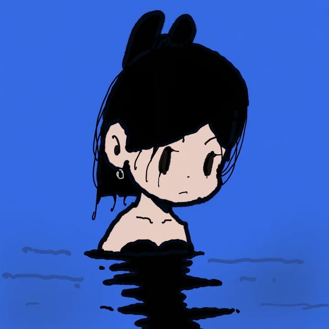 悲伤的灰色牛肉面