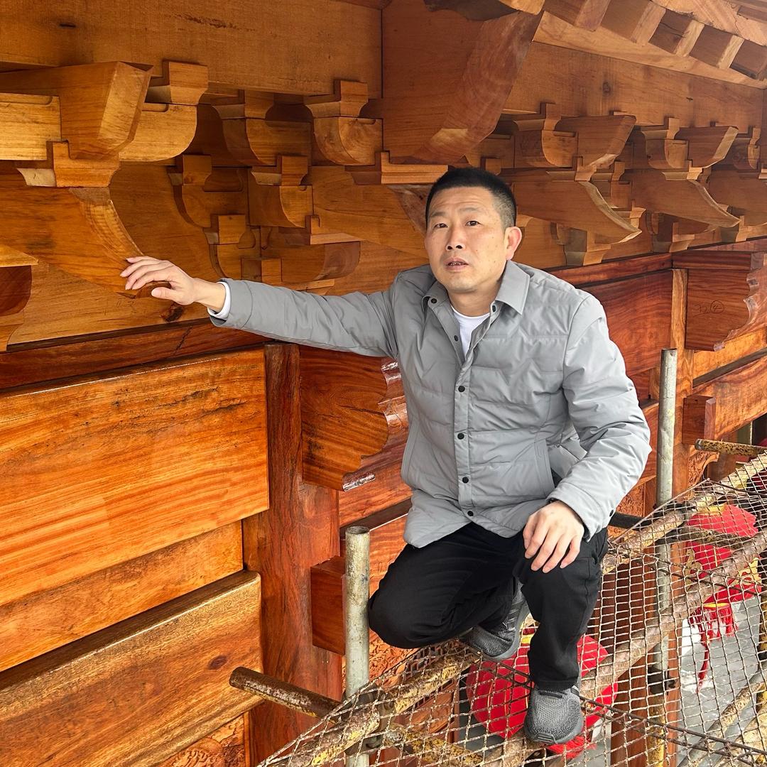 菠萝格古建木材批发林哥
