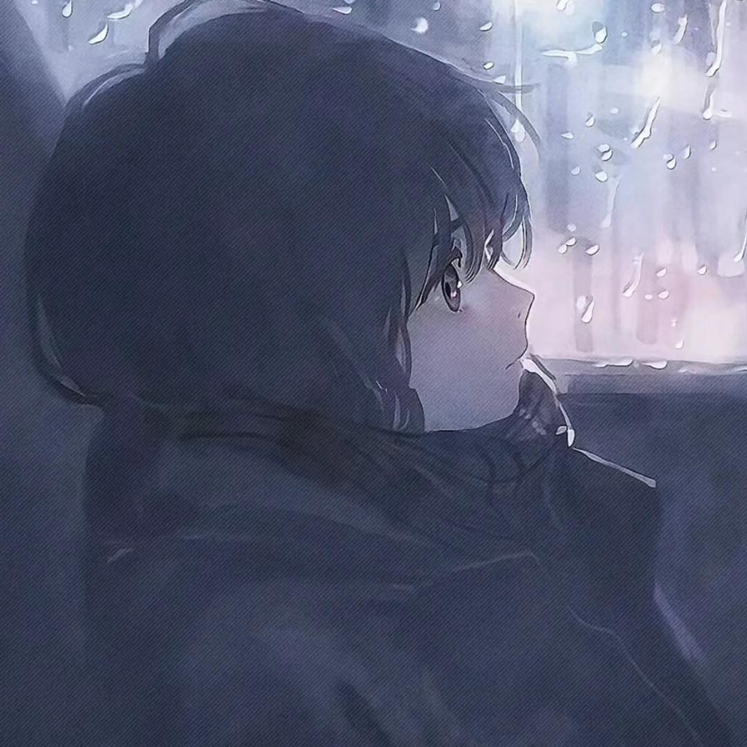 雨只是为了陪伴孤单的人