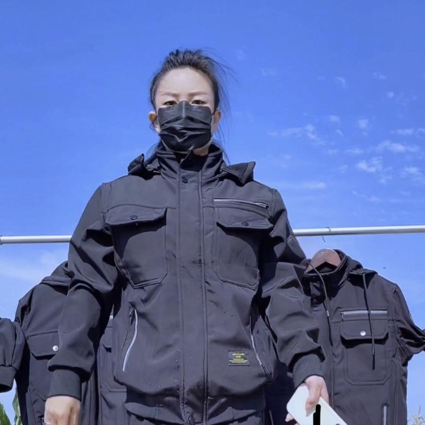 红儿迷彩工作服