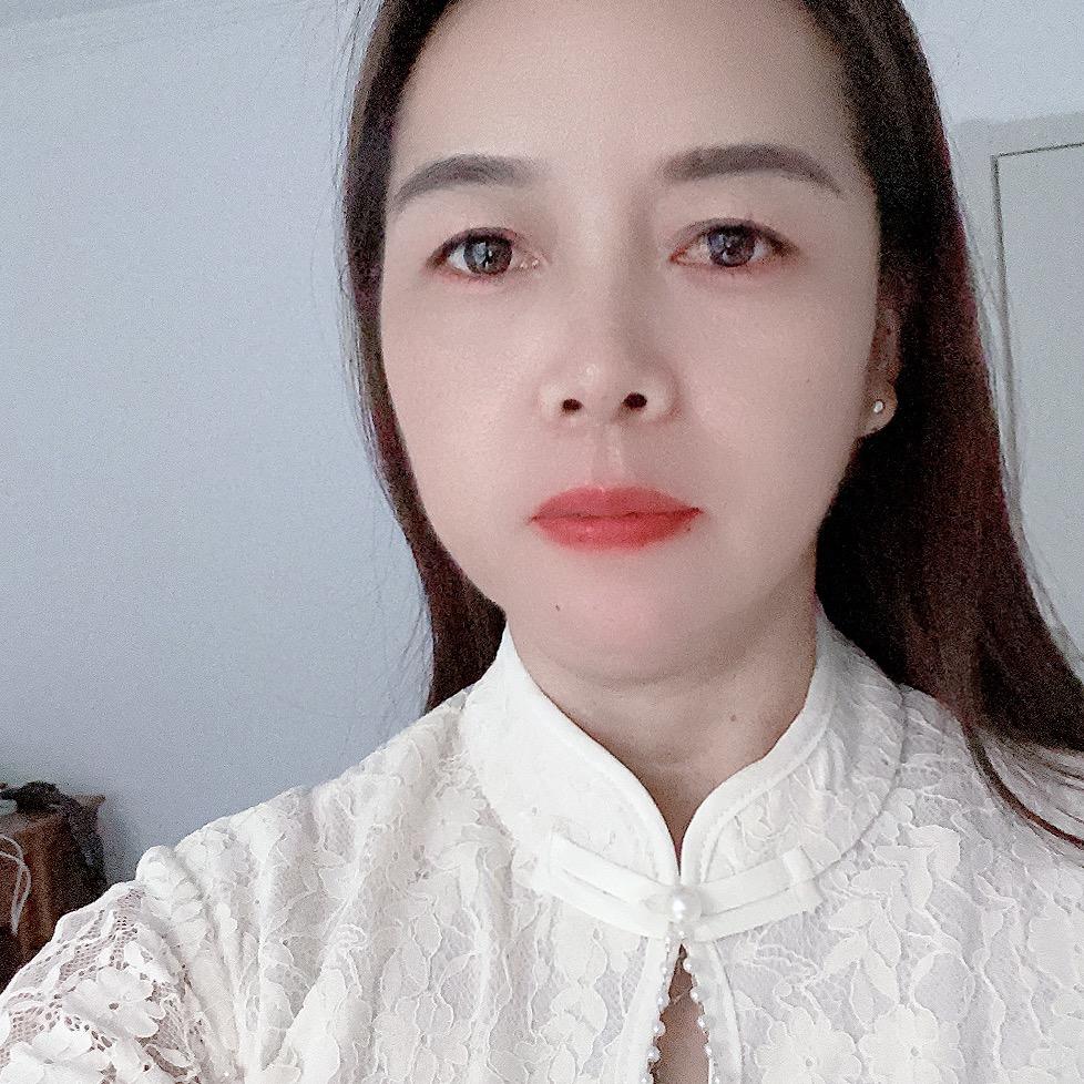 开心的我。