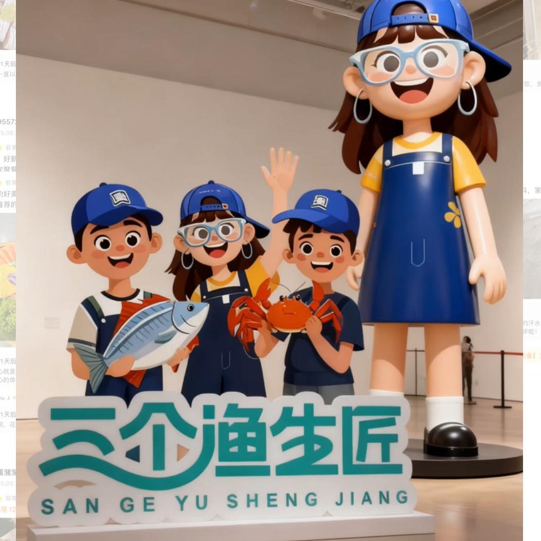 三个渔生匠～嘟嘟嘟！