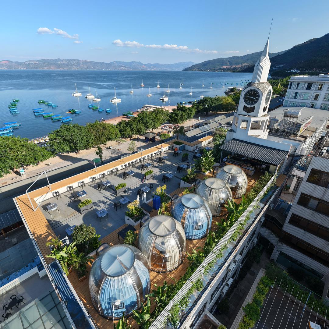 抚仙湖禄充星空自助烧烤