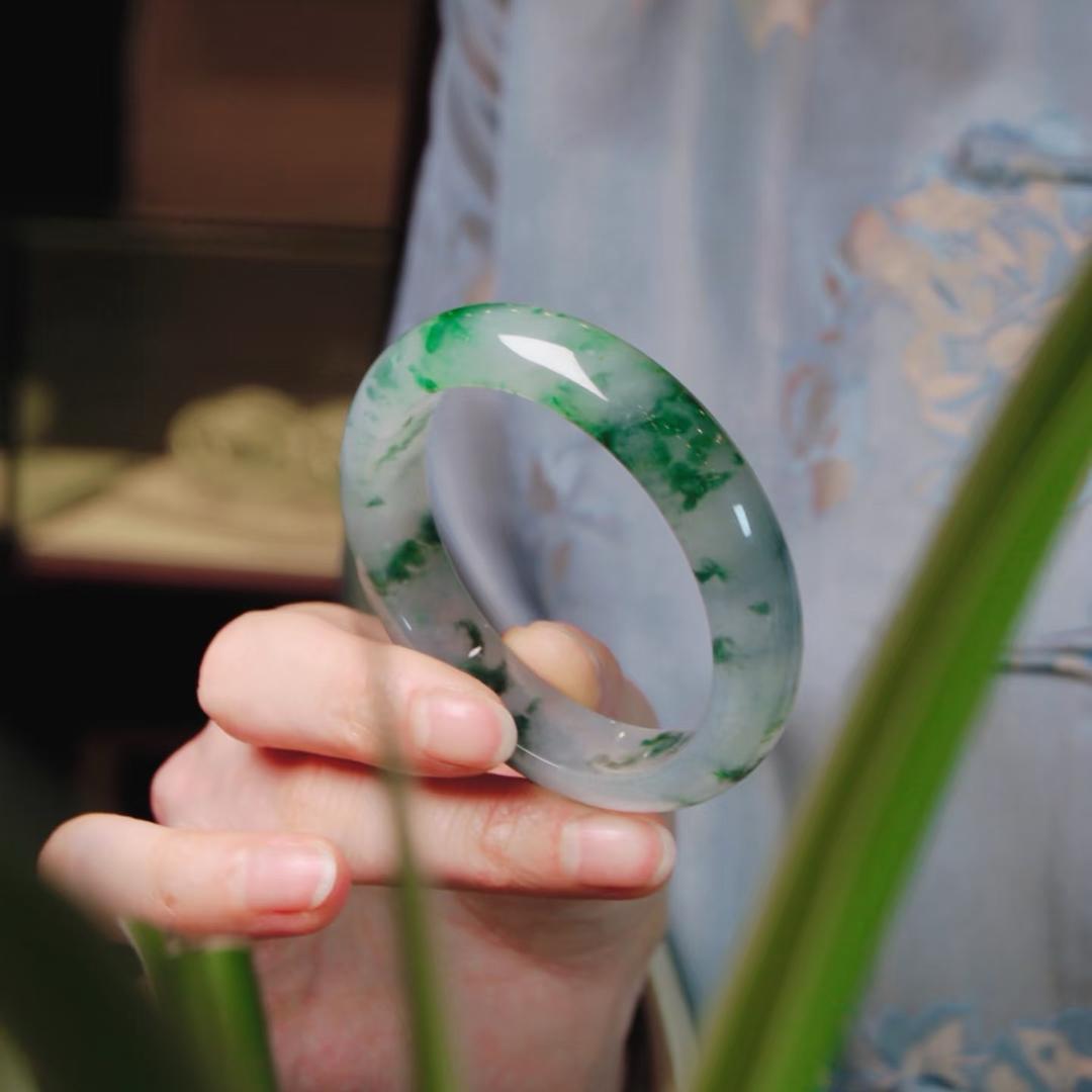 缅甸珠宝承翠手镯