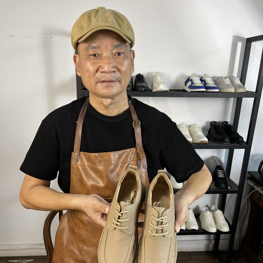 许老汉手工男鞋