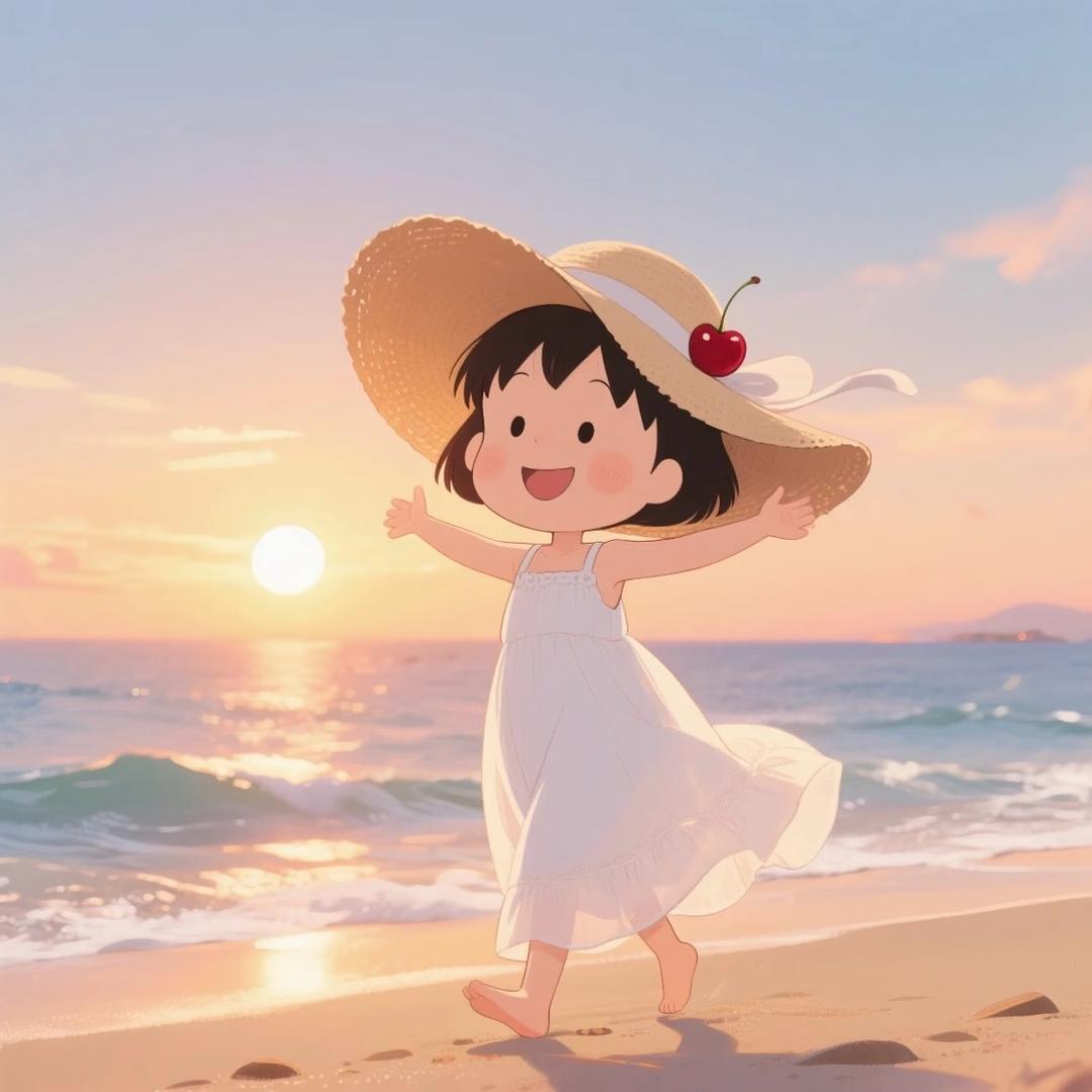 小小的我