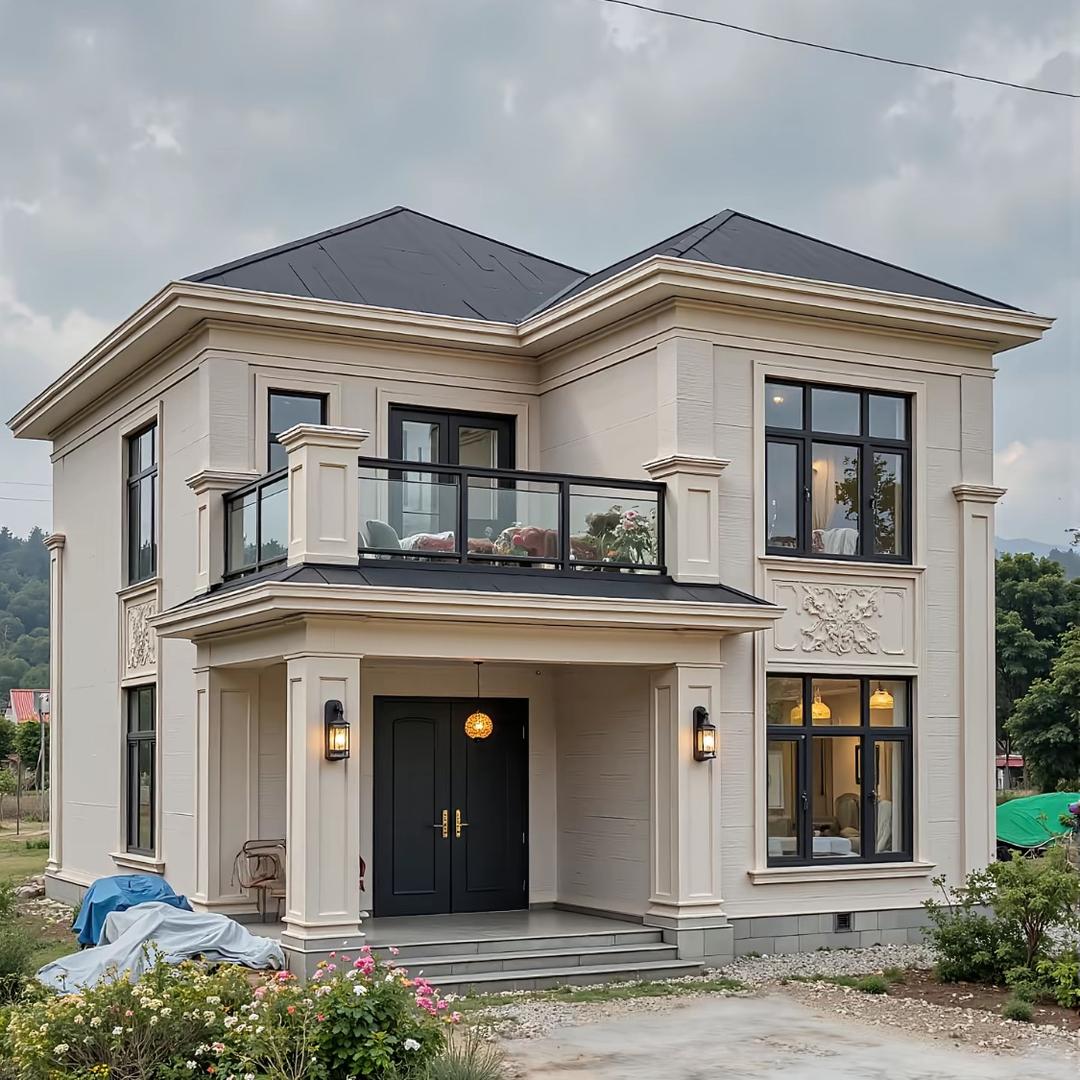 乡村别墅-小红砖