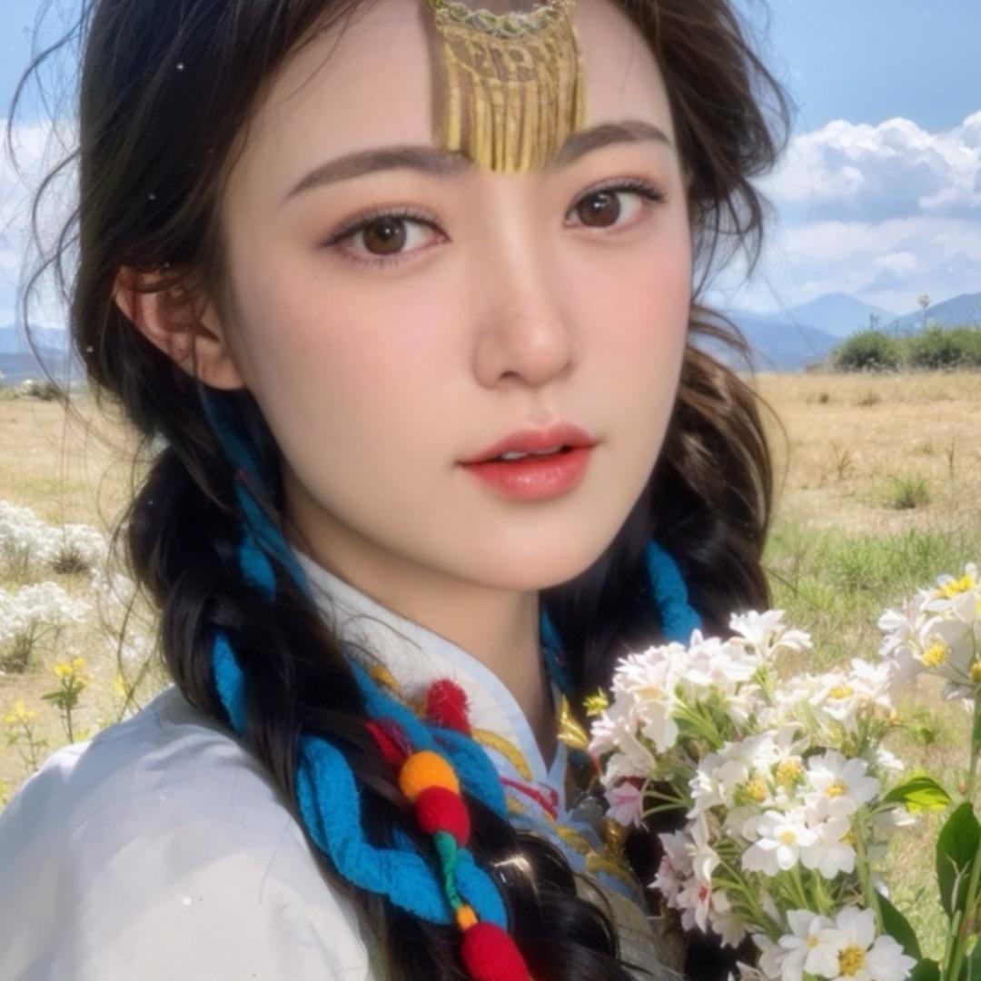 明媚.
