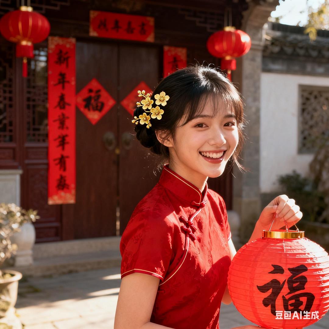 年年开心小女郎