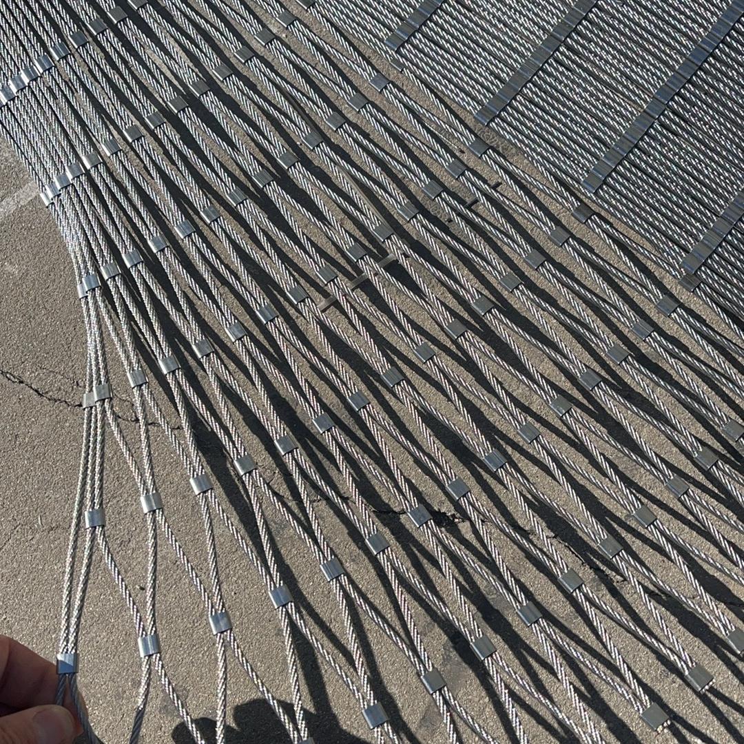 隆多护栏绳网防坠网