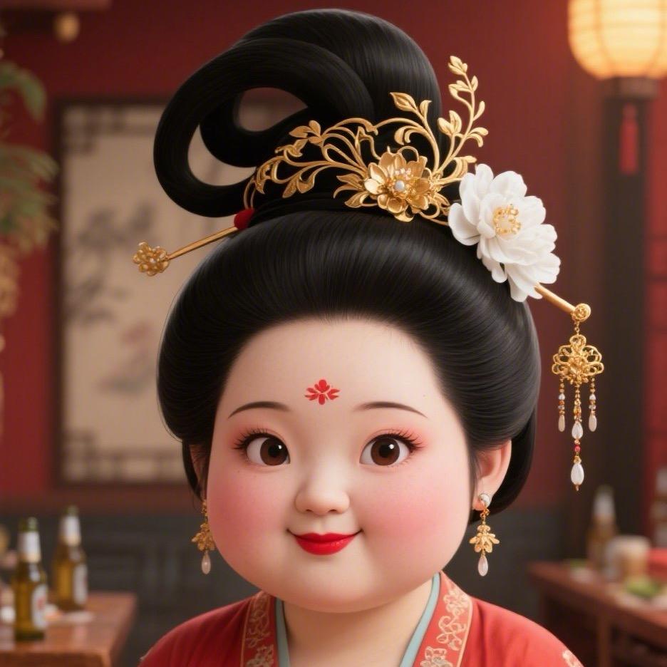 胖妞不胖