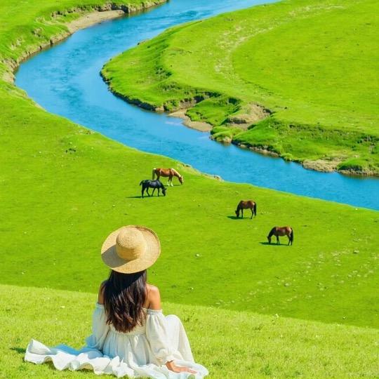 三姐妹在乌兰察布