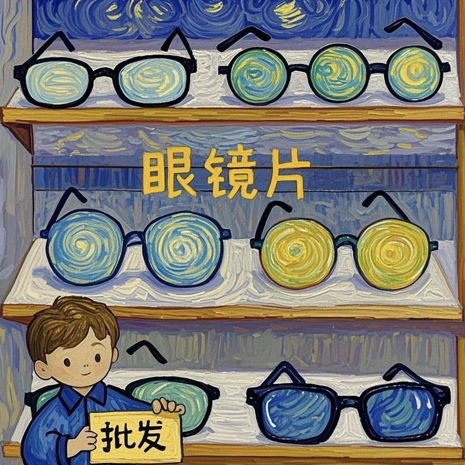纤夏光学凯米康耐特鸿晨视通镜片批发