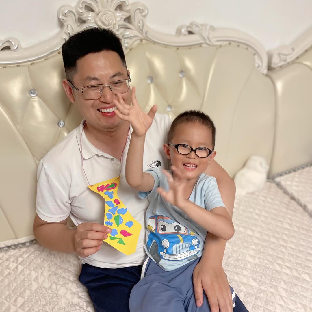 沐爸养娃很用心