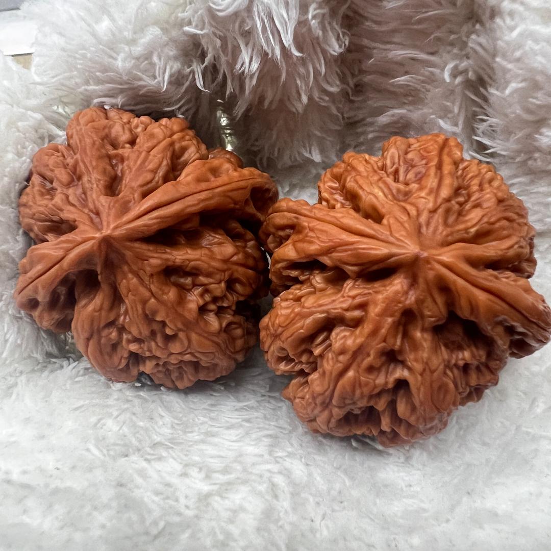 核溜子文玩核桃（手工打底）