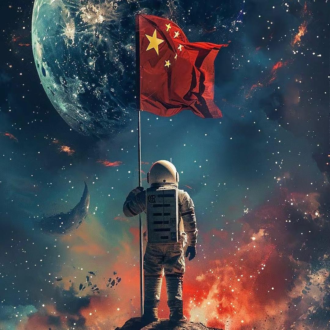 许多米的宇航员