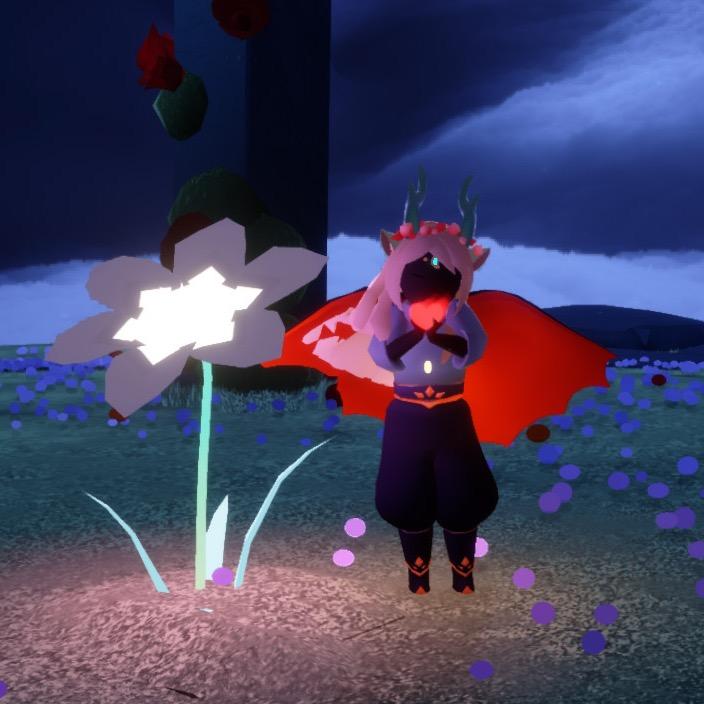 光遇里的一个崽