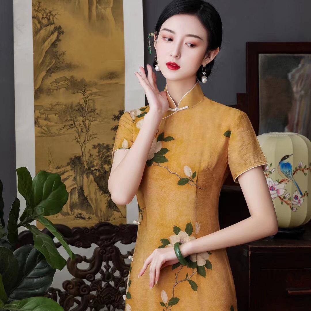 江忘卿卿旗袍