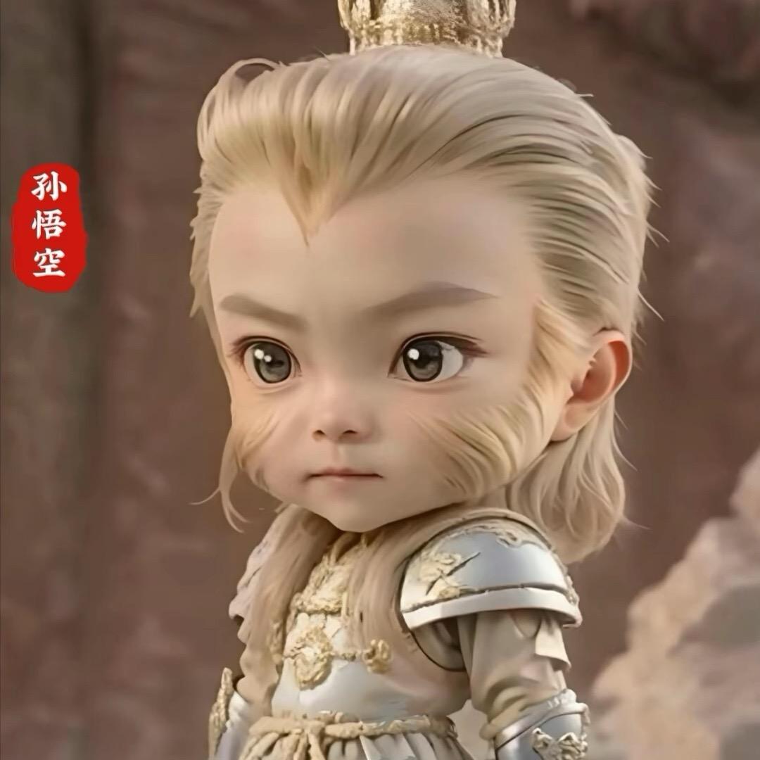 一只站在天上的鹿