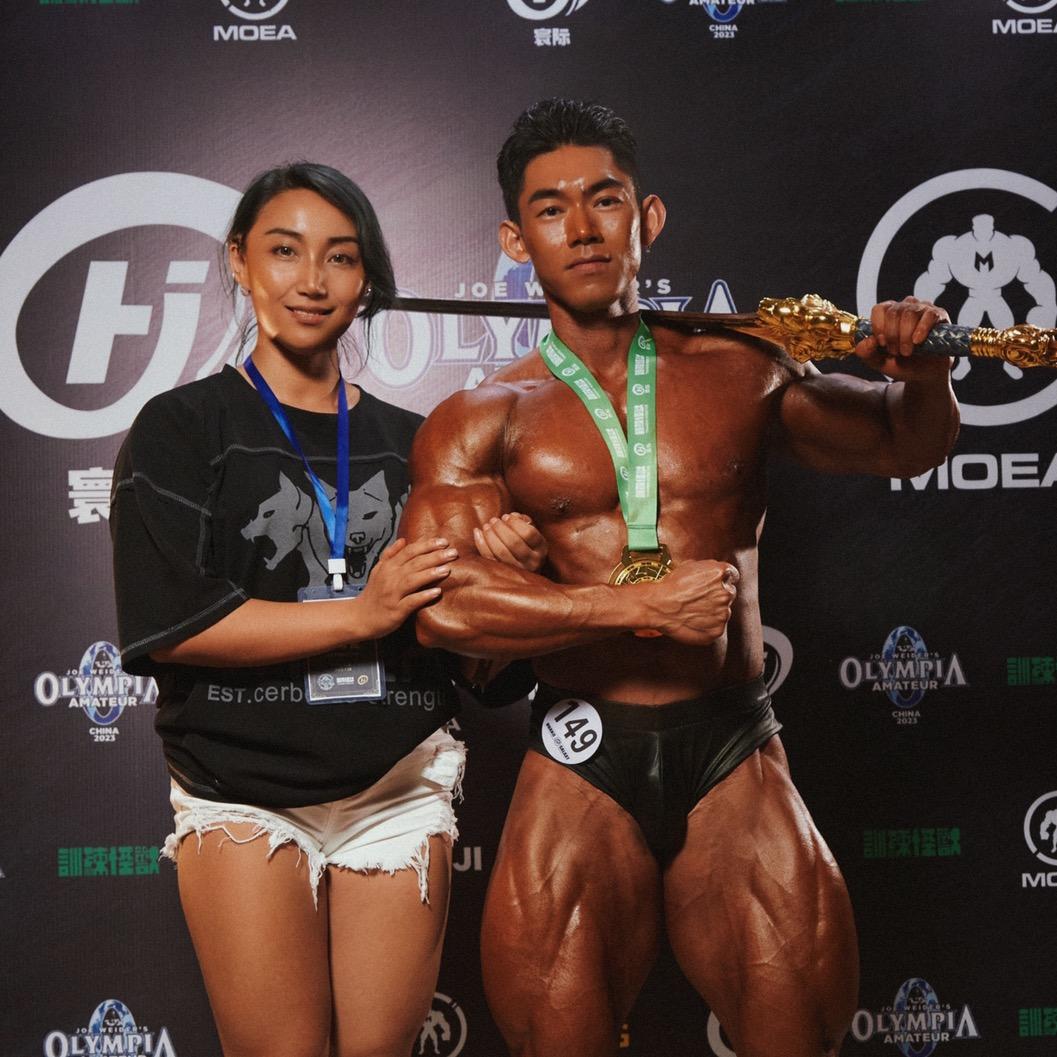 IFBBPRO王珂珩和大壮