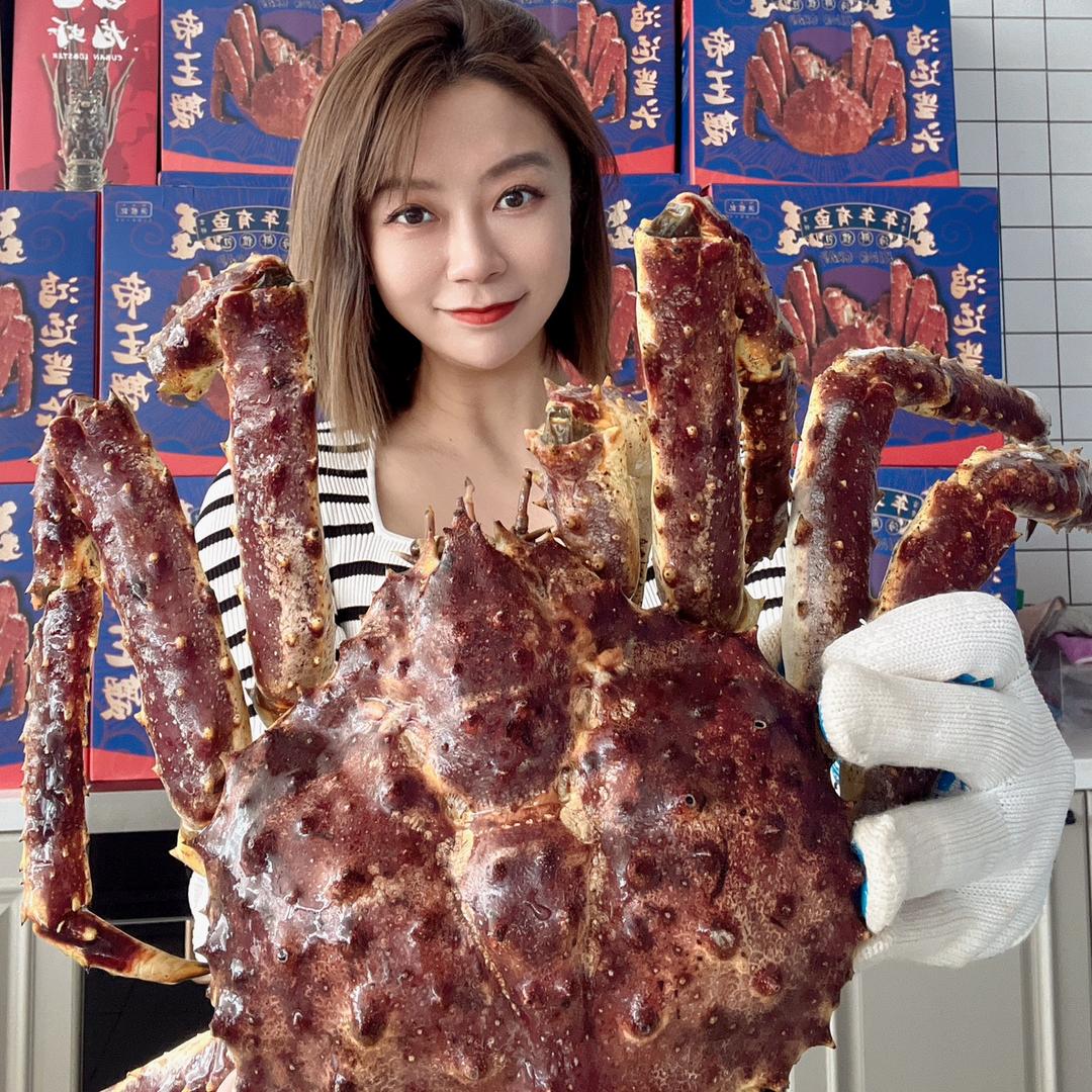 渔礼记海鲜帝王蟹大批-佳姐