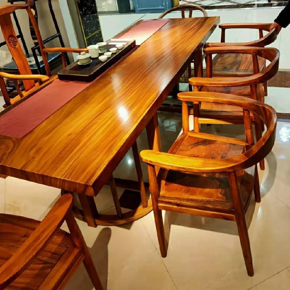 元木实木大板家具