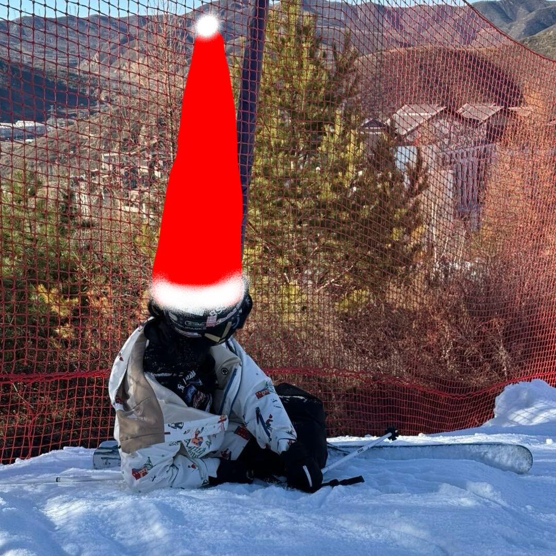 ⛷️在雪场只会打雪仗的神经病（大喇叭）