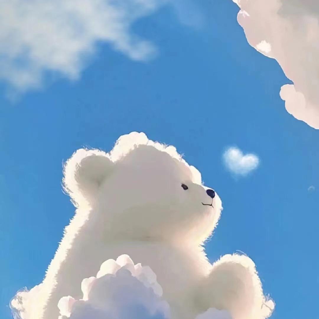 小熊陪你看月亮