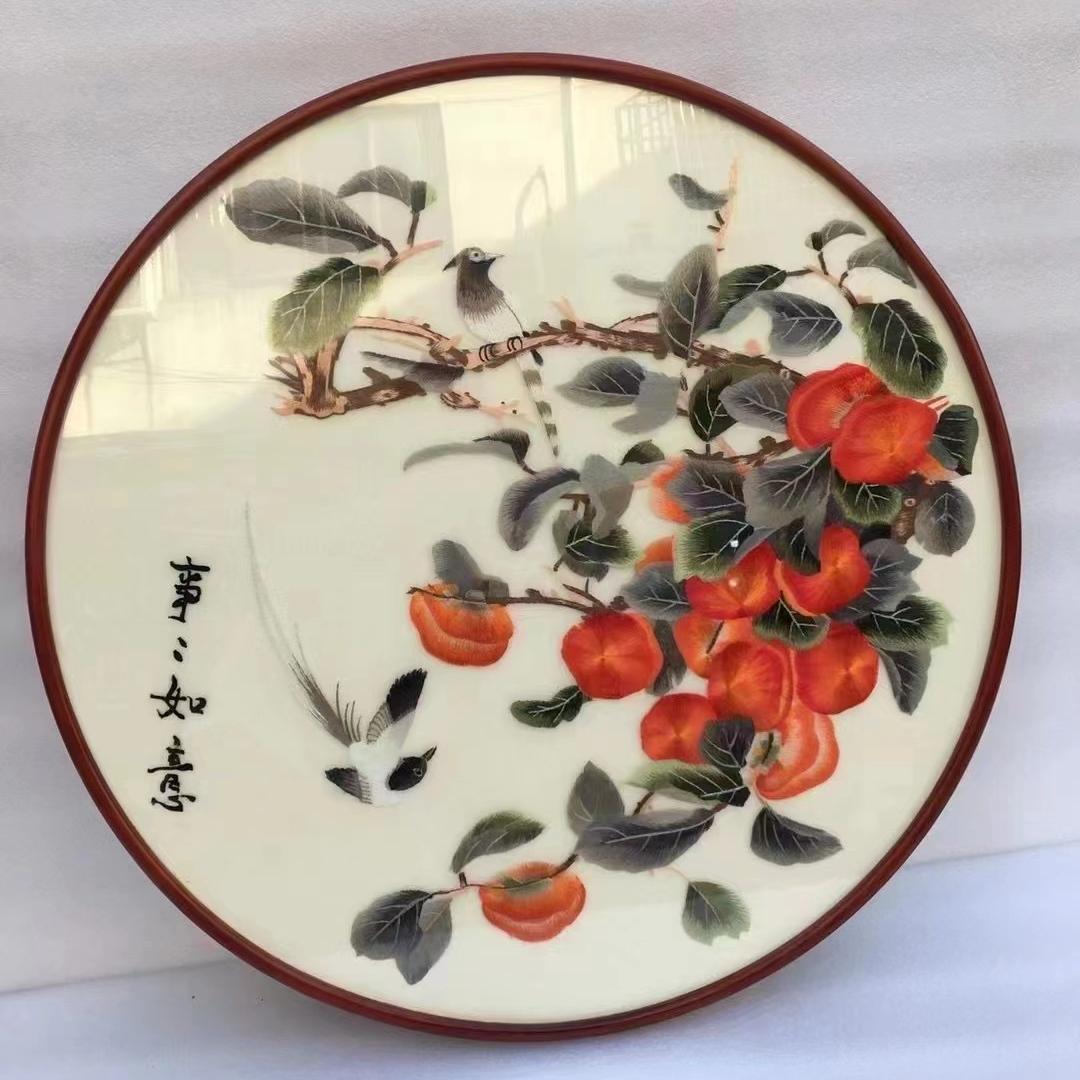 德丰绣品刺绣装饰画2