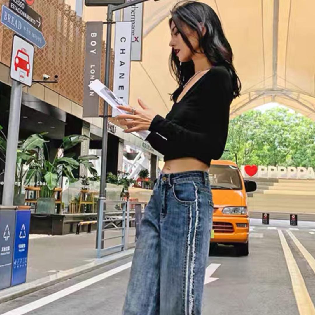 广州品质大码女装牛仔批发