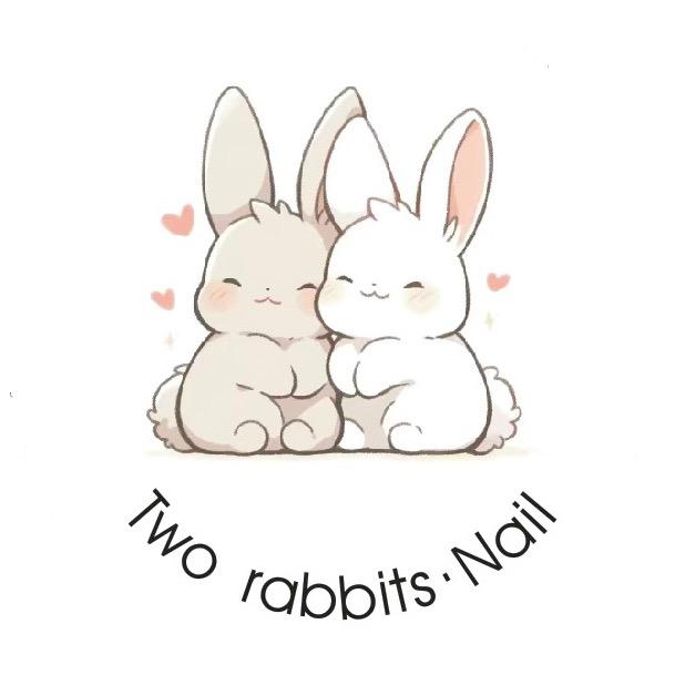 Two rabbits Nail🐰🐰