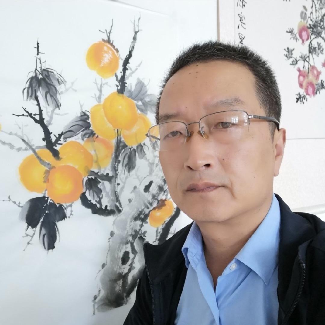 甘肃西和鱼海龙国画
