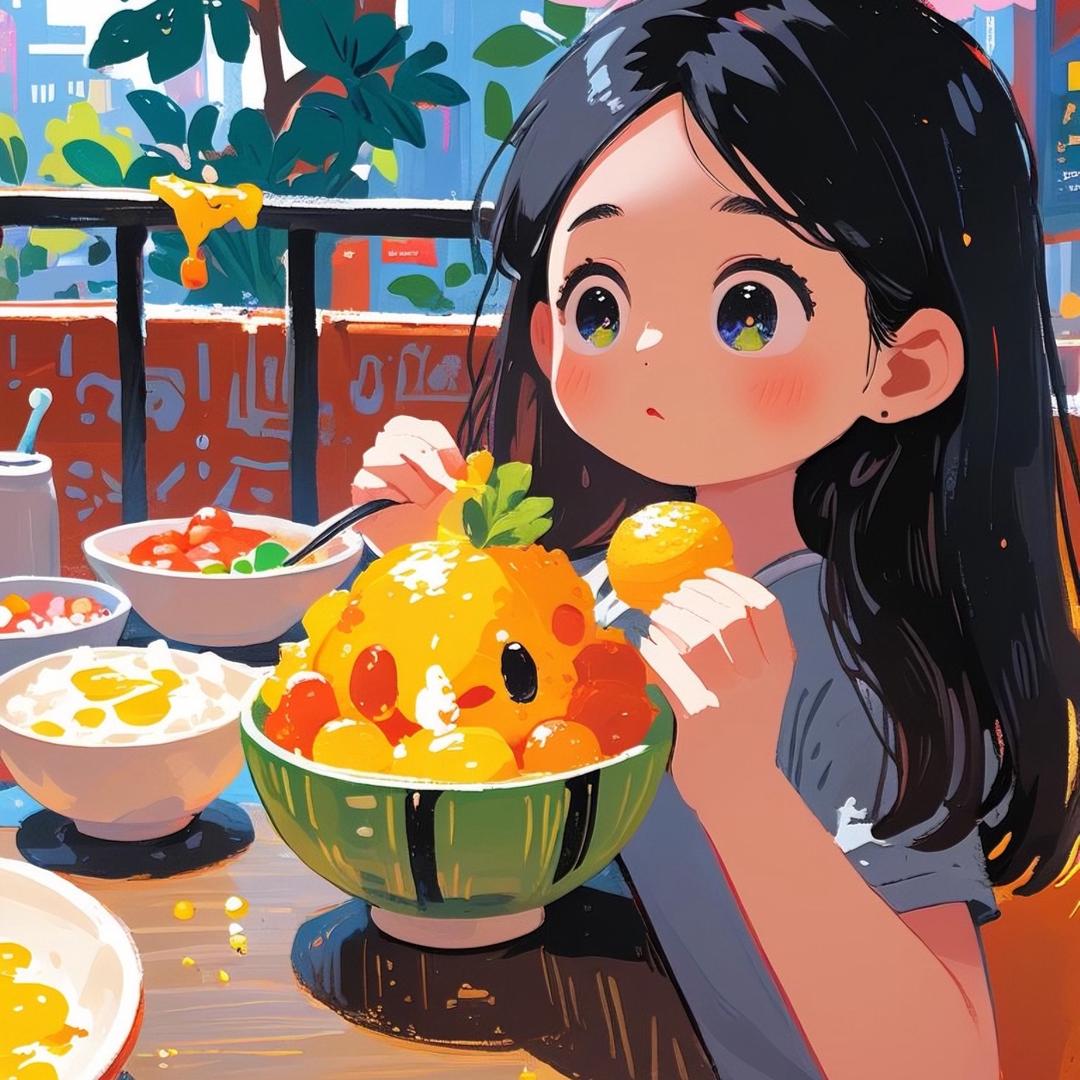 搬个柚子晒太阳