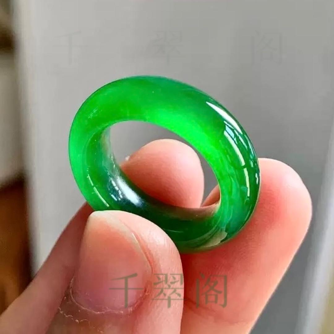 千翠阁翡翠戒圈