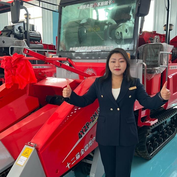 金达威玉米收割机庆凯农机