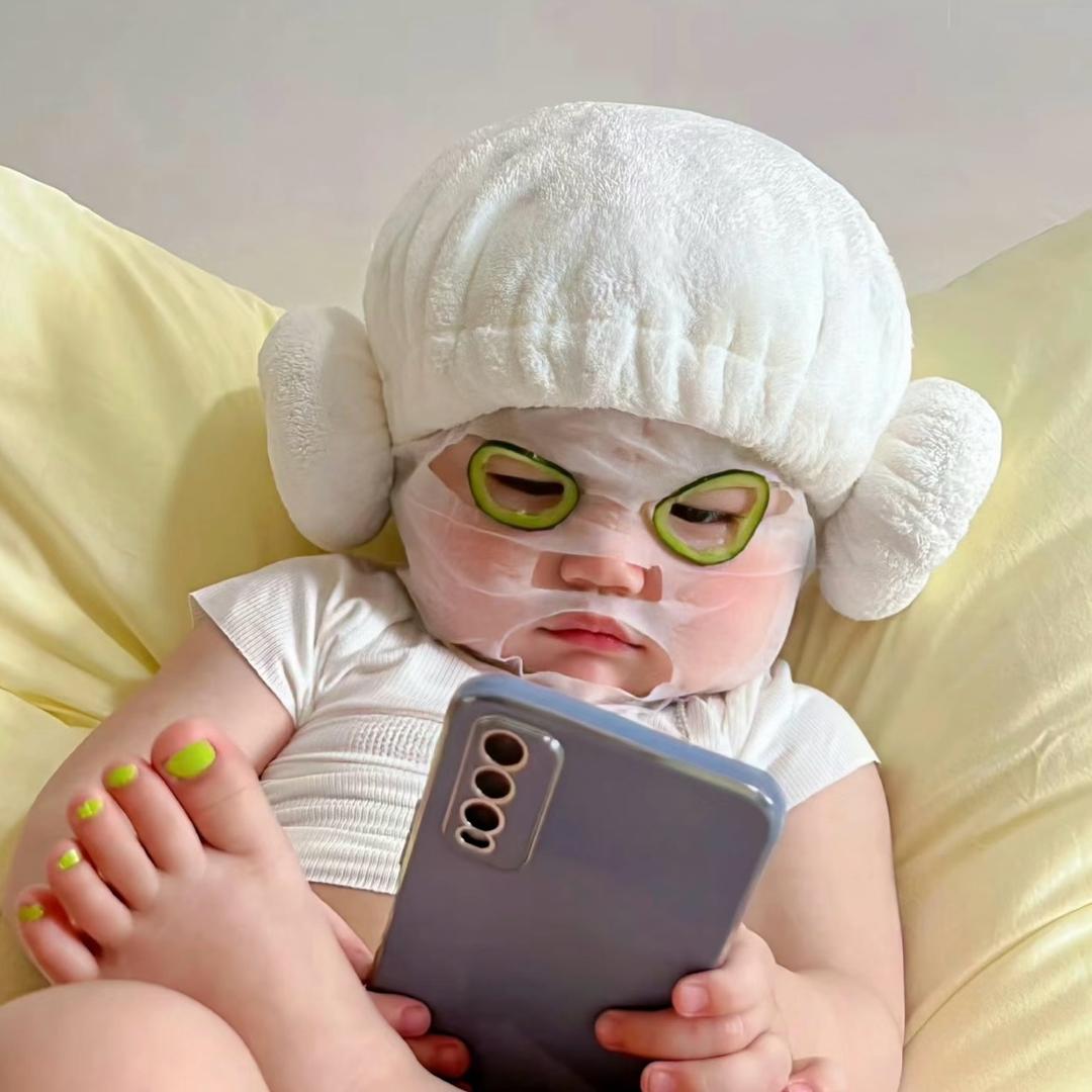 一张大饼子儿～