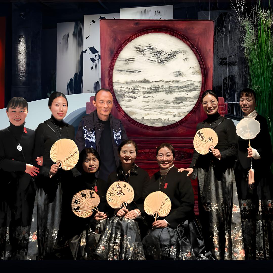 点苍墨韵大理石天然画