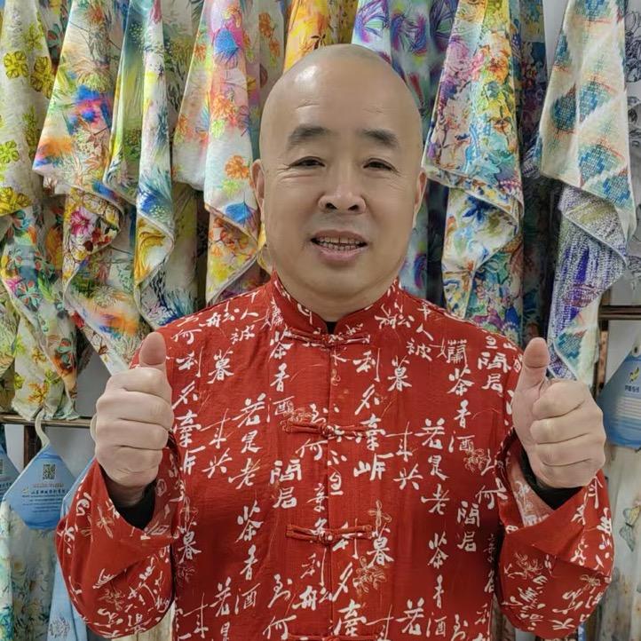 柯桥花和尚布料