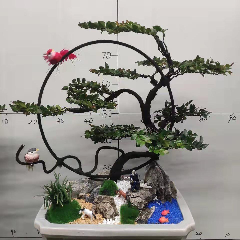 云朵盆景