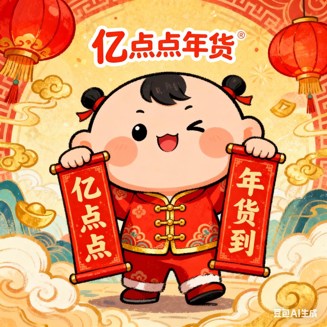 亿点点年货对联