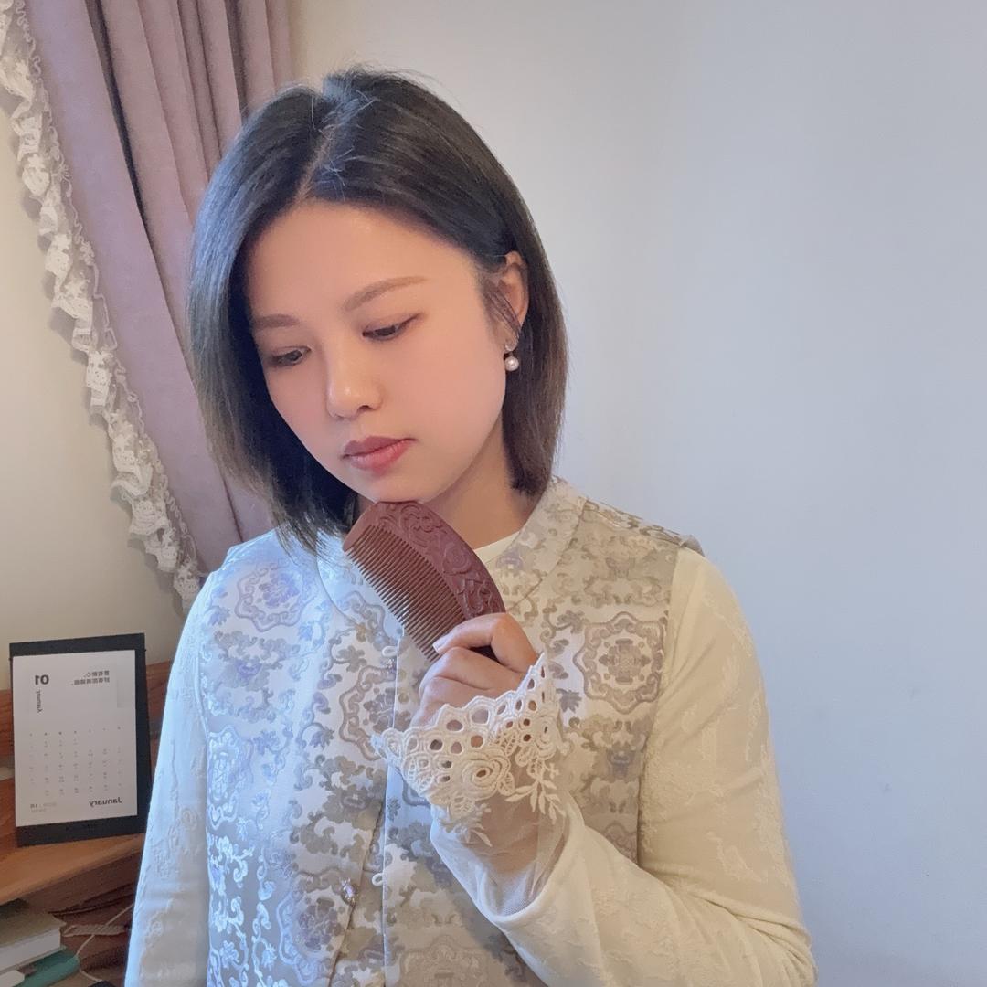 向阳枣木梳