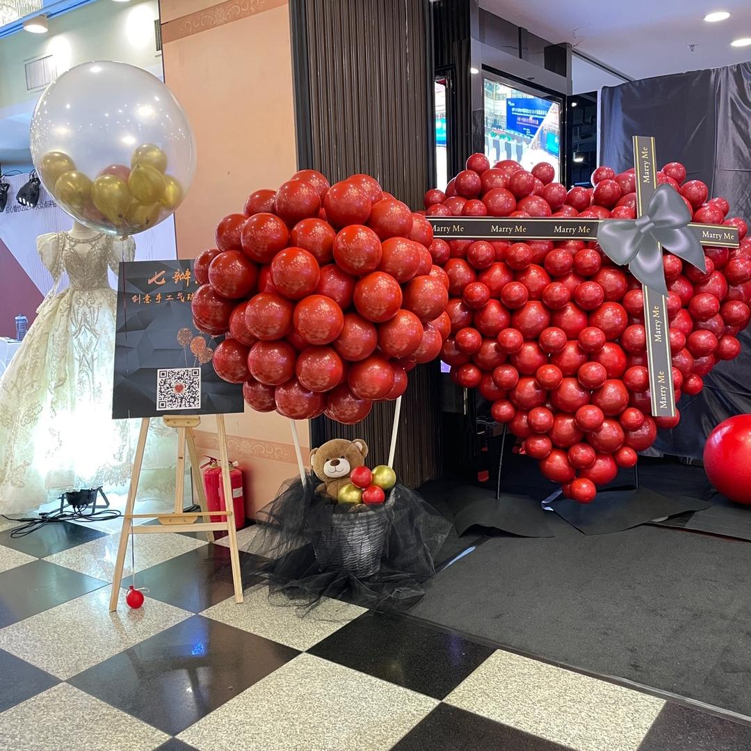 泡泡气球派对｜生日布置惊喜布置商场美陈