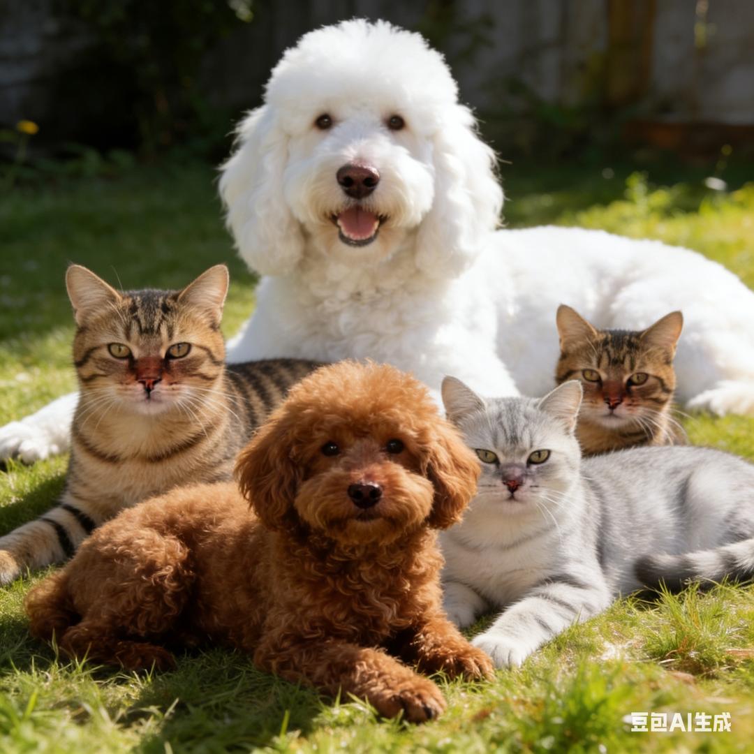 仨猫俩狗