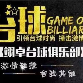 翊卓台球俱乐部🎱