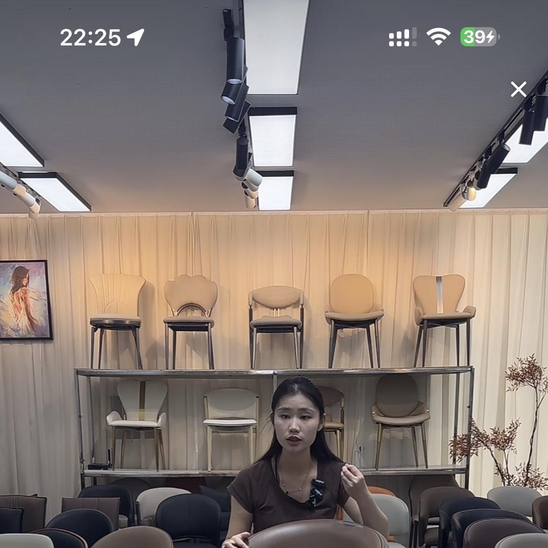 我只卖真皮餐椅