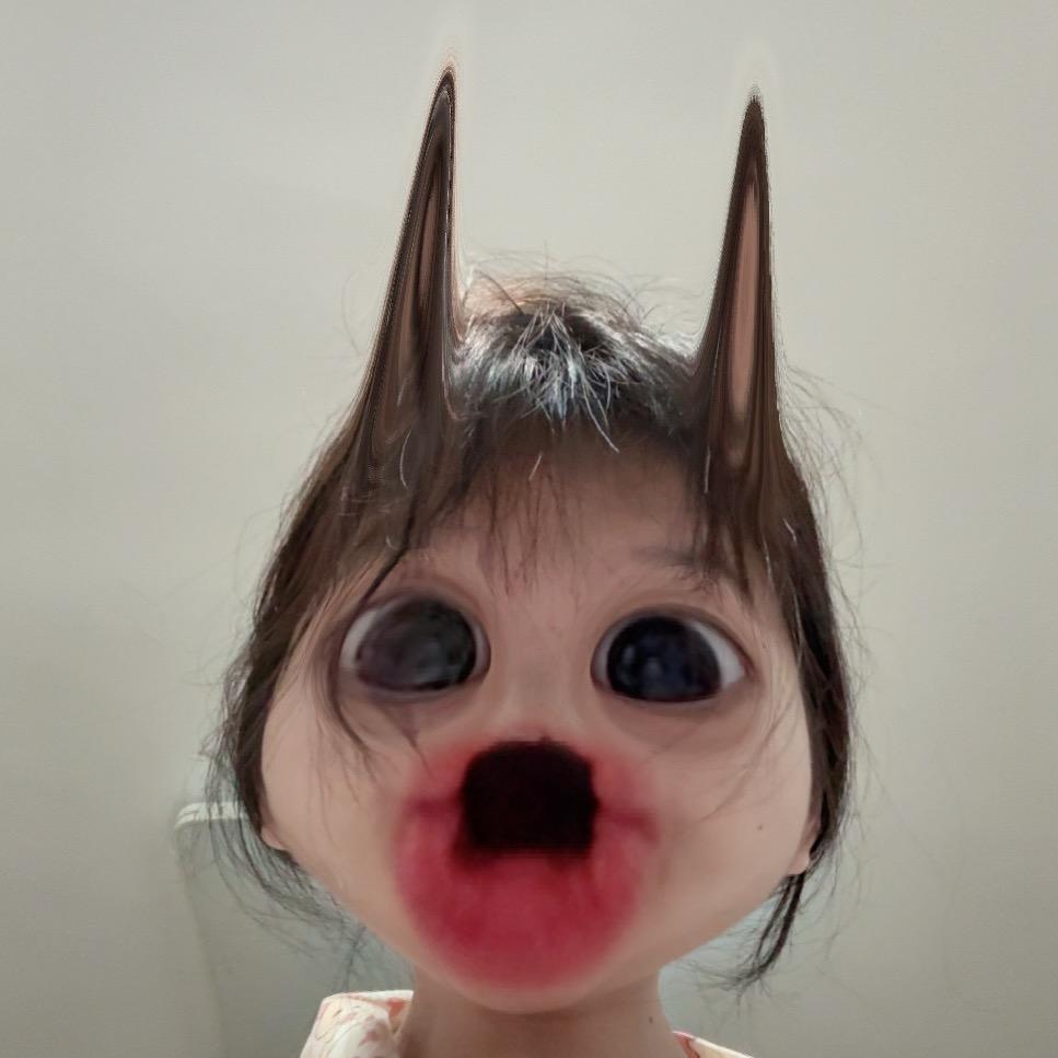 我只会卖萌。